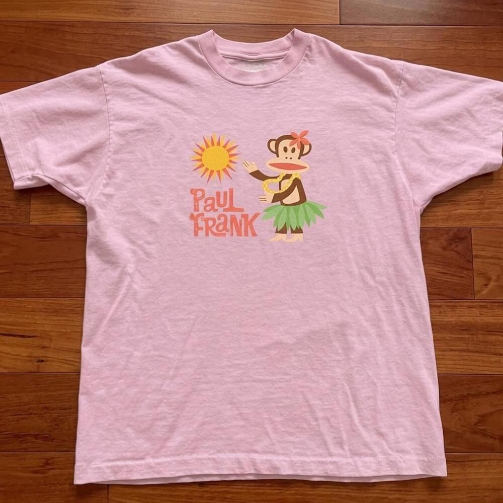 Light Pink Paul Frank Graphic Tee